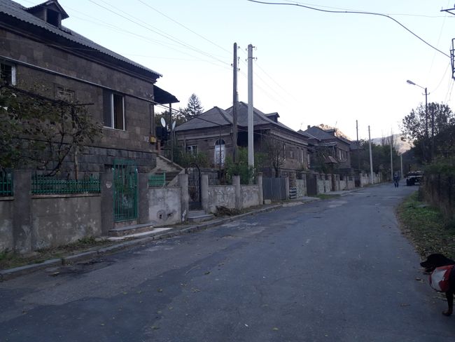 first road in Tumanyan
