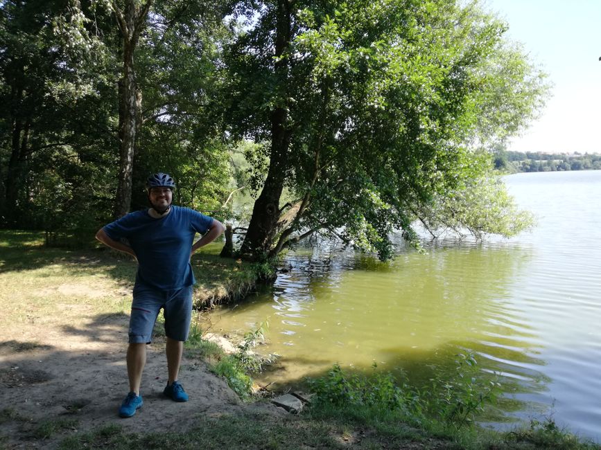 Jörg près d'un lac