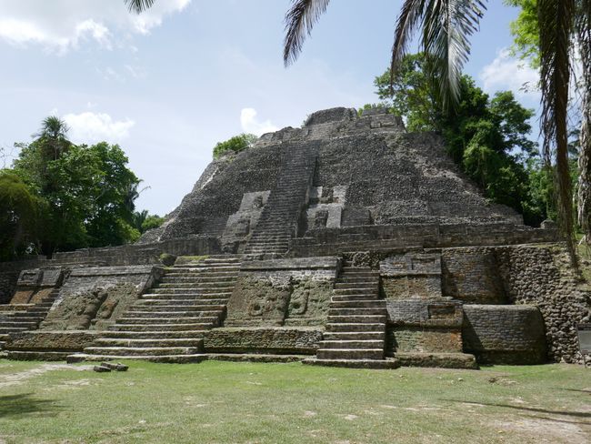Lamanai - Hauptpyramide