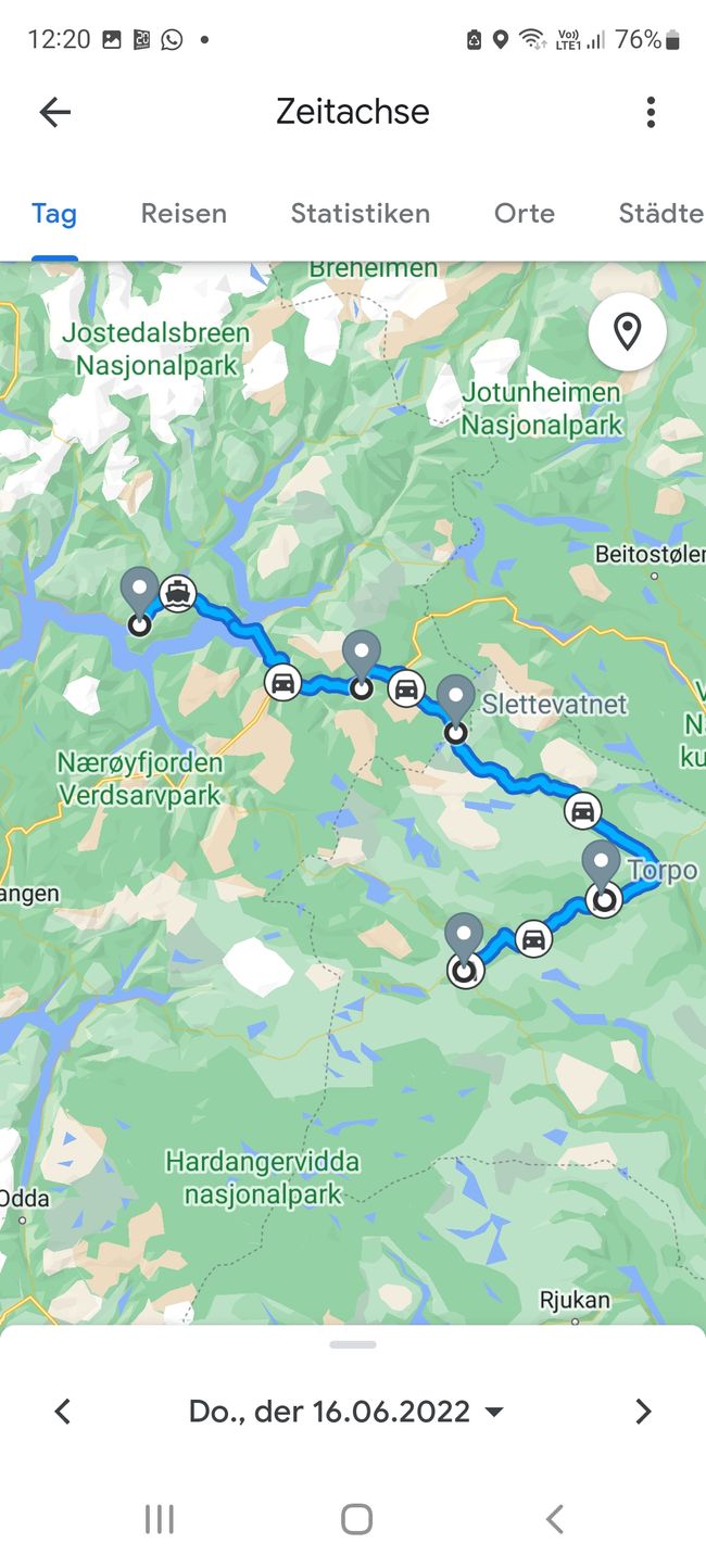 Norway trip May 26-June 17, 2022/June 16-17