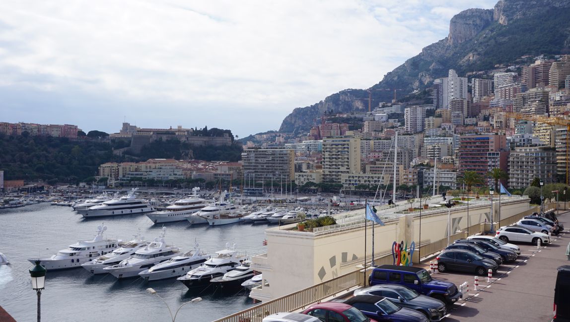 Monaco Hafen und Skyline