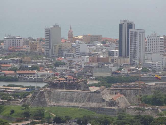 Aussicht auf Cartagena