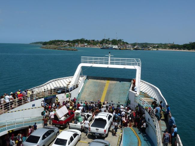 Ferry from Salvador to Itaparica