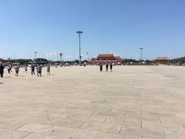 巨大，使用了大量混凝土。