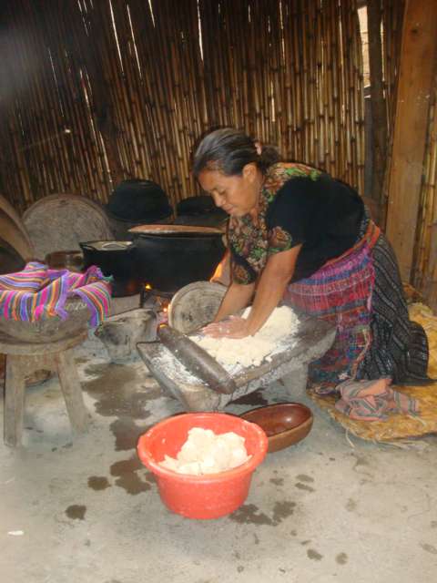 Vorbereitung für Tortillas