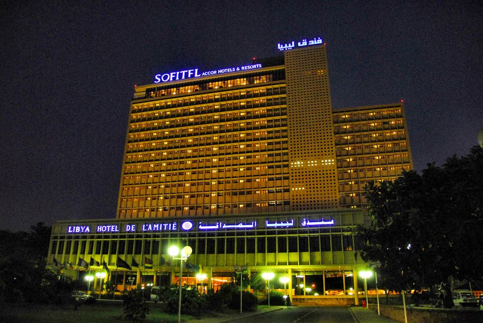 Sofitel - one of the negotiation venues and base of the Austrian delegation