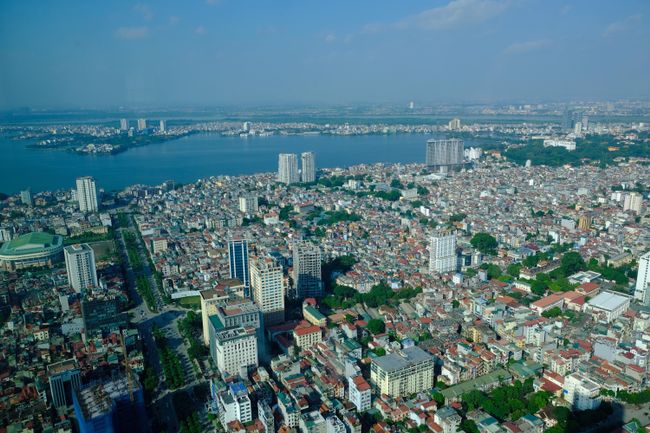Wir starten in der Stadt Hanoi, die gleich viele Einwohner wie die ganze Schweiz hat (8 Mio.)