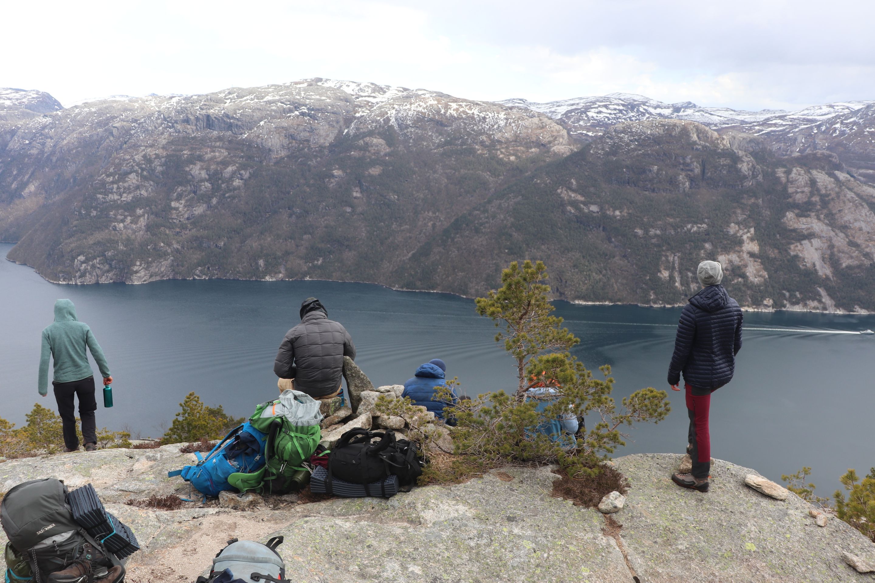 Hike along Lysefjord