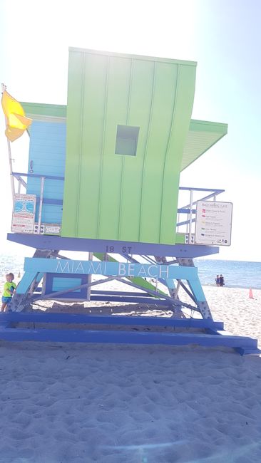Tag 20 - letzter Urlaubstag am Beach von Miami
