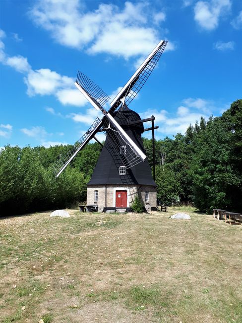 Mill next to the cemetery