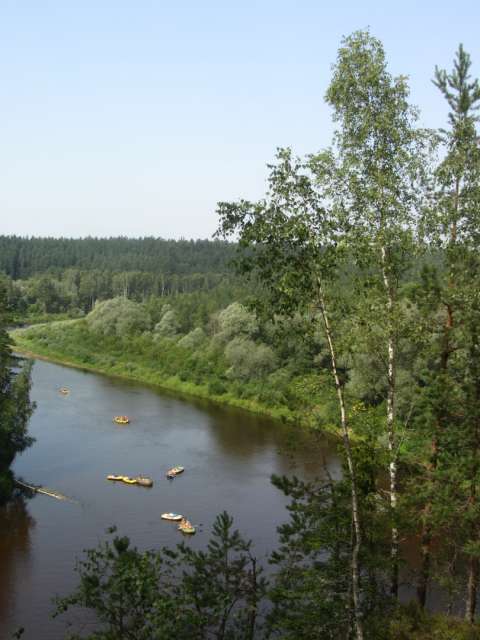 Lettland - im Gauja-Nationalpark