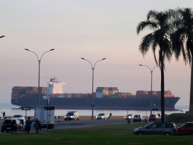 Der Hafen in Montevideo