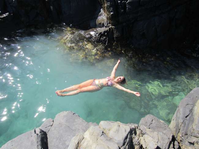 Milli in the fairy pools 