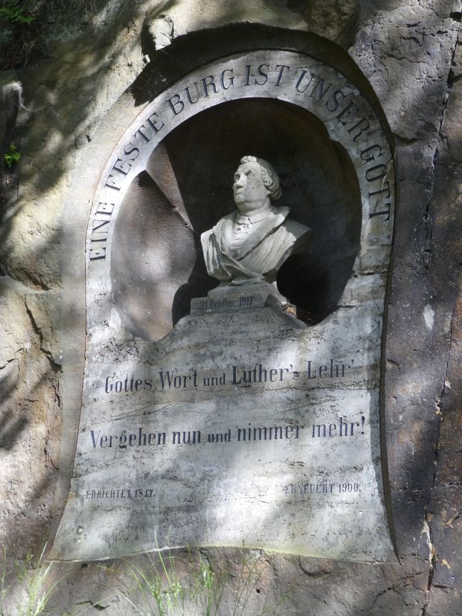Luther Denkmal in Bad Schandau