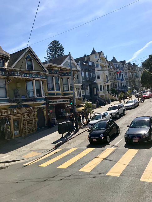 Eine ganz normale Straße in San Francisco