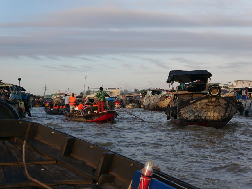 Floating Market und Fischerinsel im Mekong-Delta