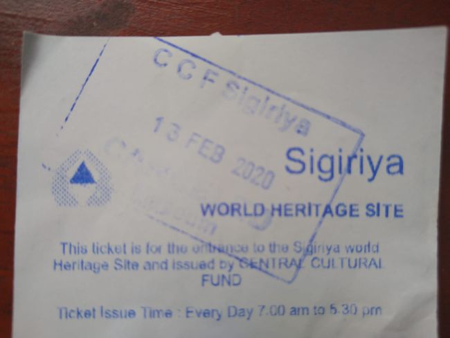 Sigiriya - Kandy