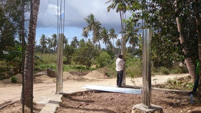 July 22: Formwork is installed