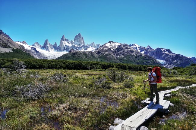 Fourth stop: Argentina, Part 1: Hiking and lots of chaos