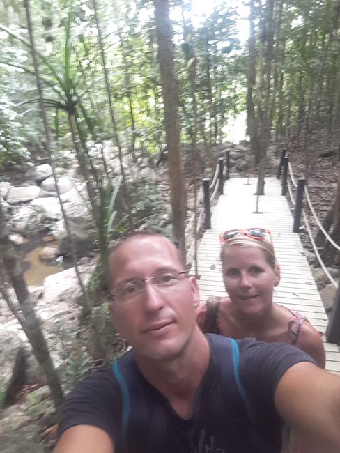 Aufstieg zum Phaeng Wasserfall 