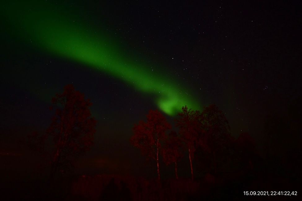 Tue. 15.9. Harstad - Senja - Northern Lights!