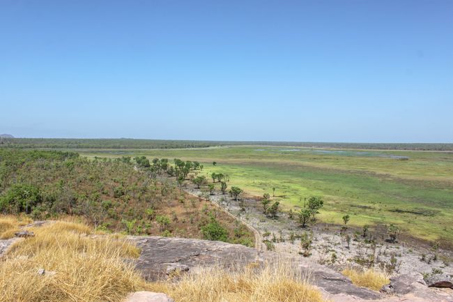 View from Ubirr Rock in Kakadu National Park