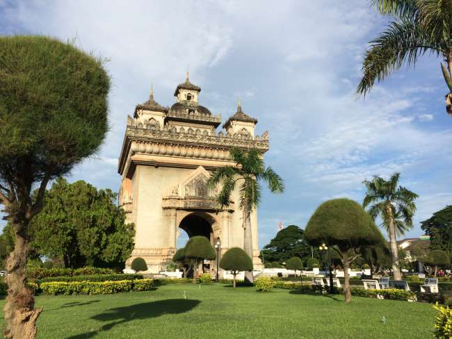 'L'Arc de Triomphe' of Vientiane