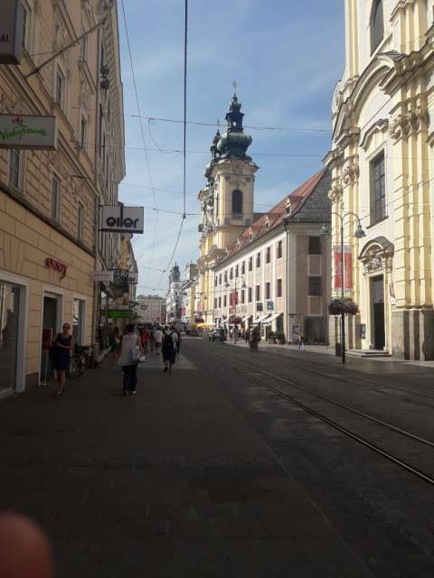 Linz Cathedral Alley