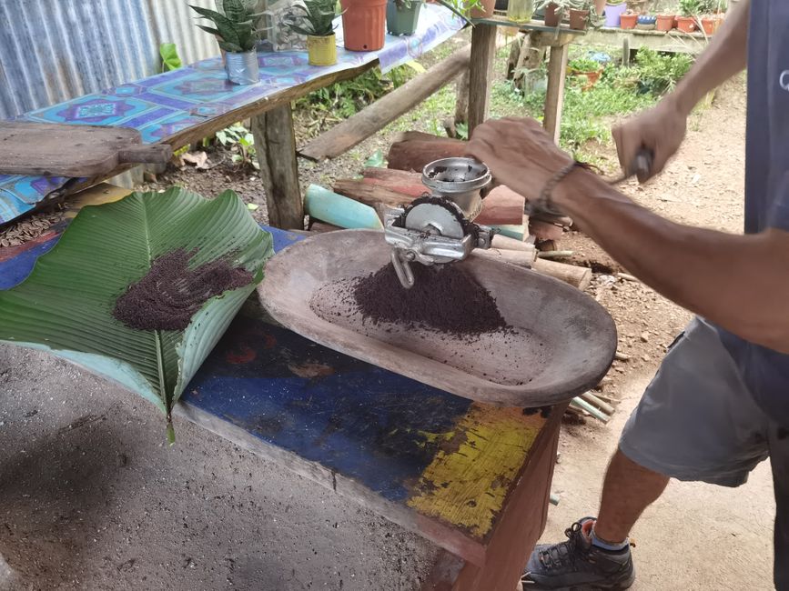 making cacao