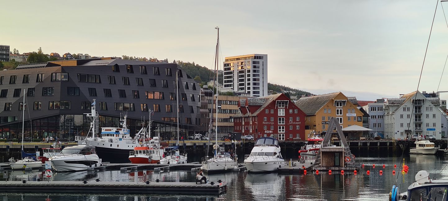 Evening sun in Tromsø