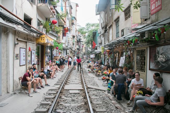 Trains and dolls in HANOI