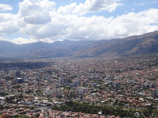 Ausblick auf Cochabamba