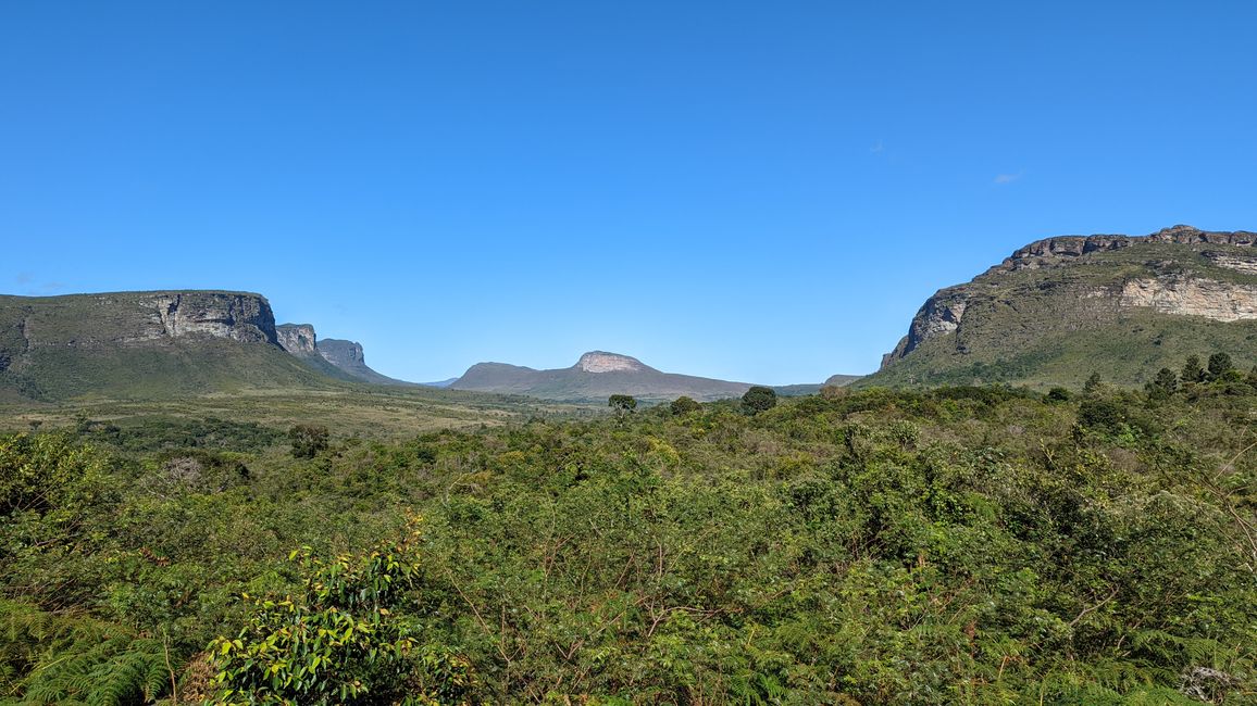 Lapa Doce Höhle, Devils Pool und Blick auf Pai Inacio, Chapa Diamantina