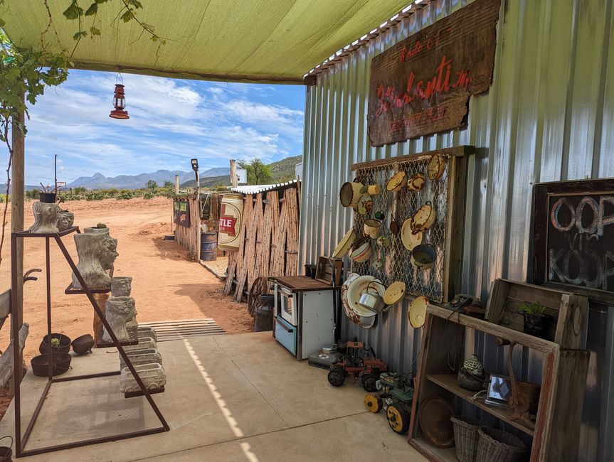 D'Oudtshoorn à Hermanus - avec un détour dans le 'Midwest'
