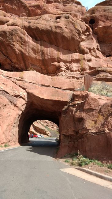 Autotunnel in den Red Rocks