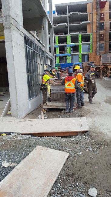 Vancouver - Bilder von der Baustelle