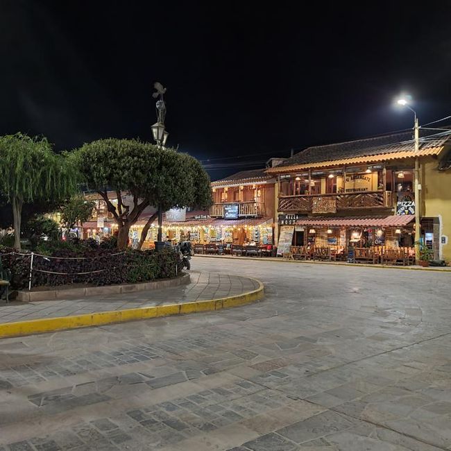 Main square of Ollantaytambo