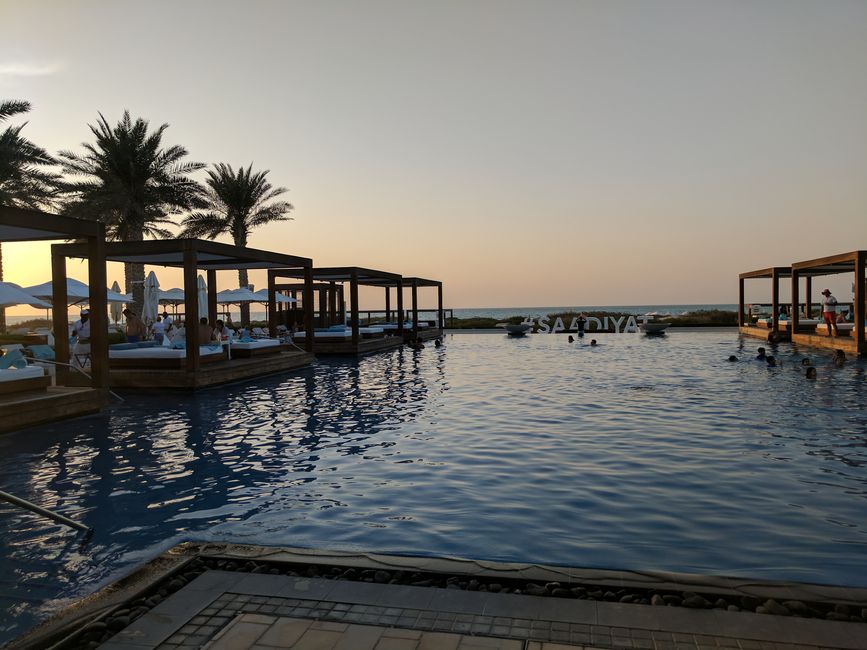 Tag 8 (2017) Abu Dhabi: Saadiyat Beach Club
