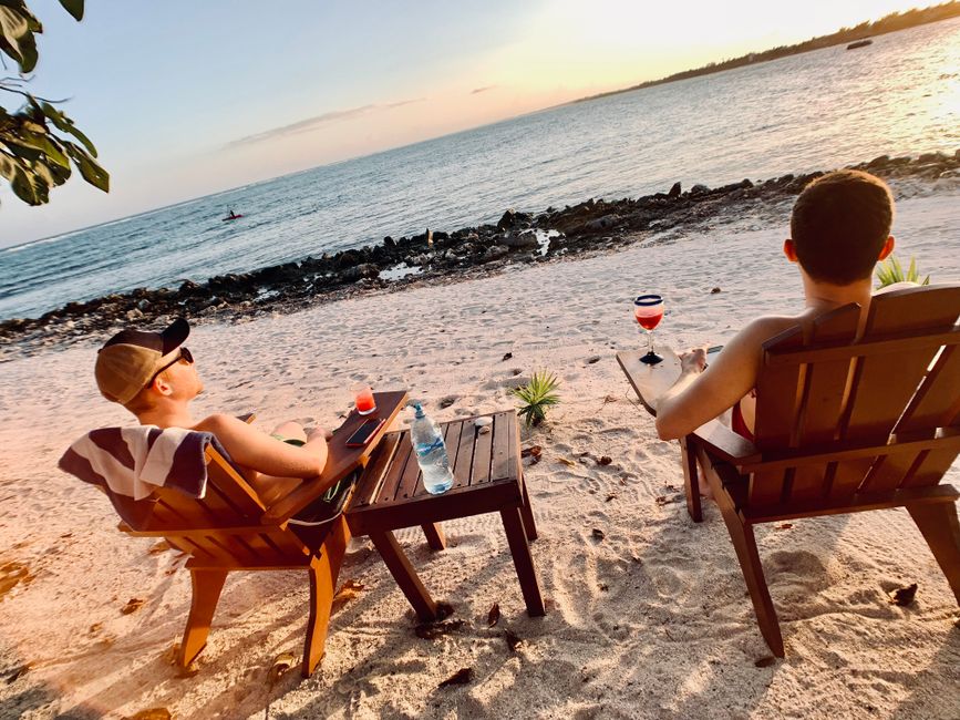 Relax Day an der Küste von Tulum (24.02.2022)