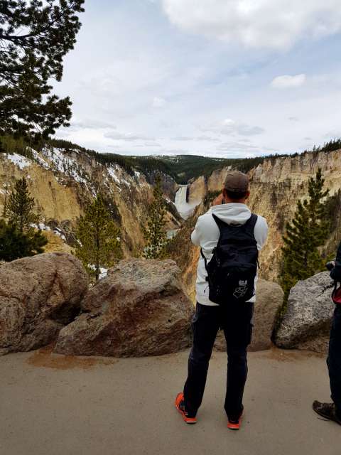 Day 9: Yellowstone NP, West Thumb, Mud Volcano, Canyon Southrim