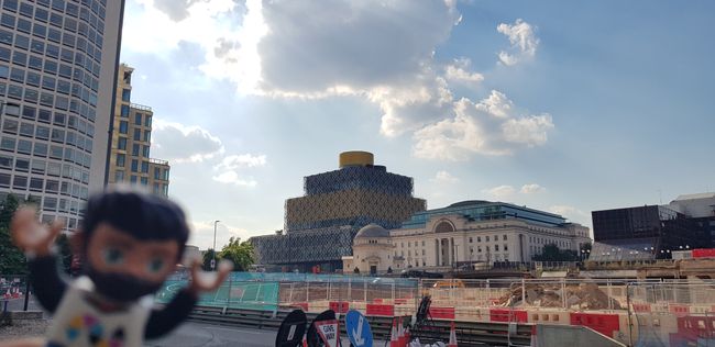 However, the Library of Birmingham is housed in a very special modern building.