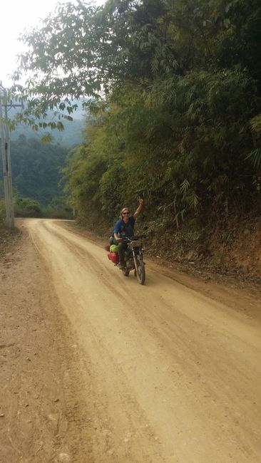 Biggest Challenge: Riding through the Northeast of Laos on a motorcycle