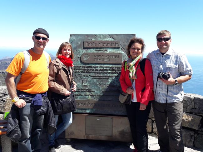 The visit to Table Mountain
