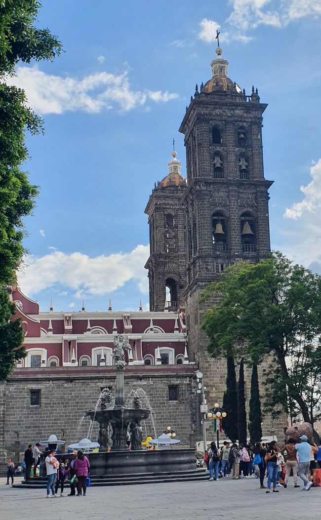 Die Kathedrale in Puebla