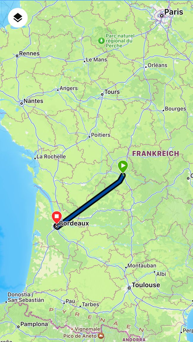 From Limoges to Bordeaux, day 15