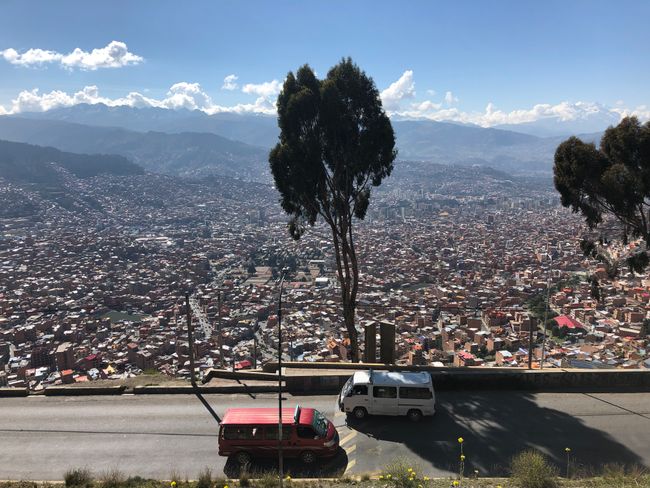 22.April: Abflug von Uyuni und Ankunft in La Paz