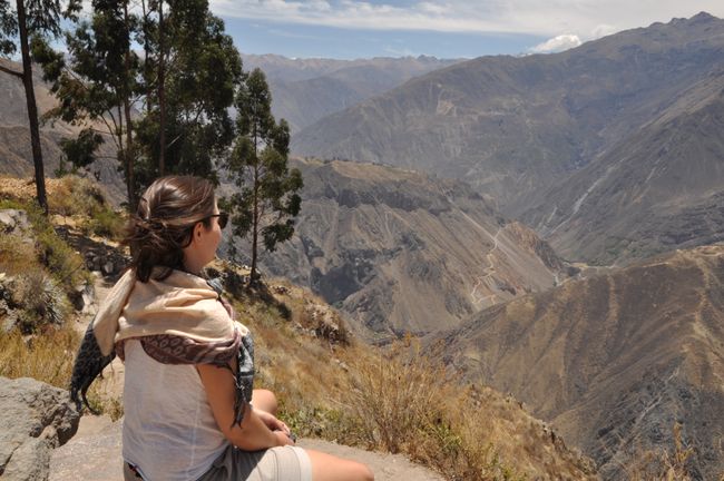 Infinite feeling of freedom in the Colca Canyon