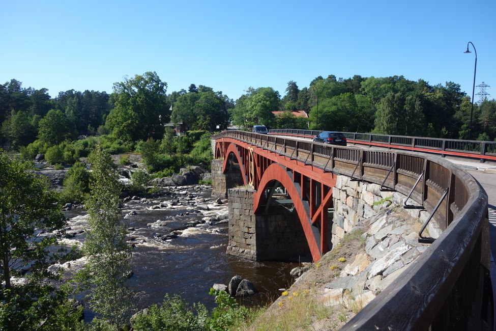 Old bridge near Gävle