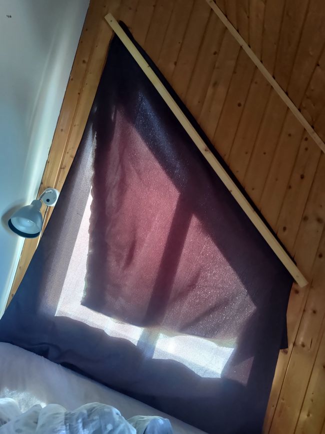 Self-made curtain