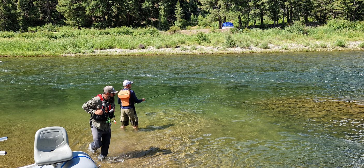 Fly Fishing on the upper Salmon River